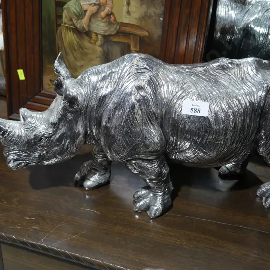 Rhino sculpture