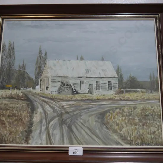 R. J. McCully oil painting