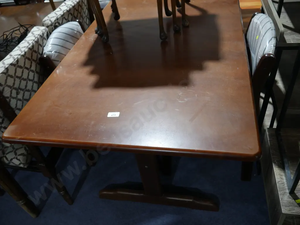 Dining table and two chairs Image 1++