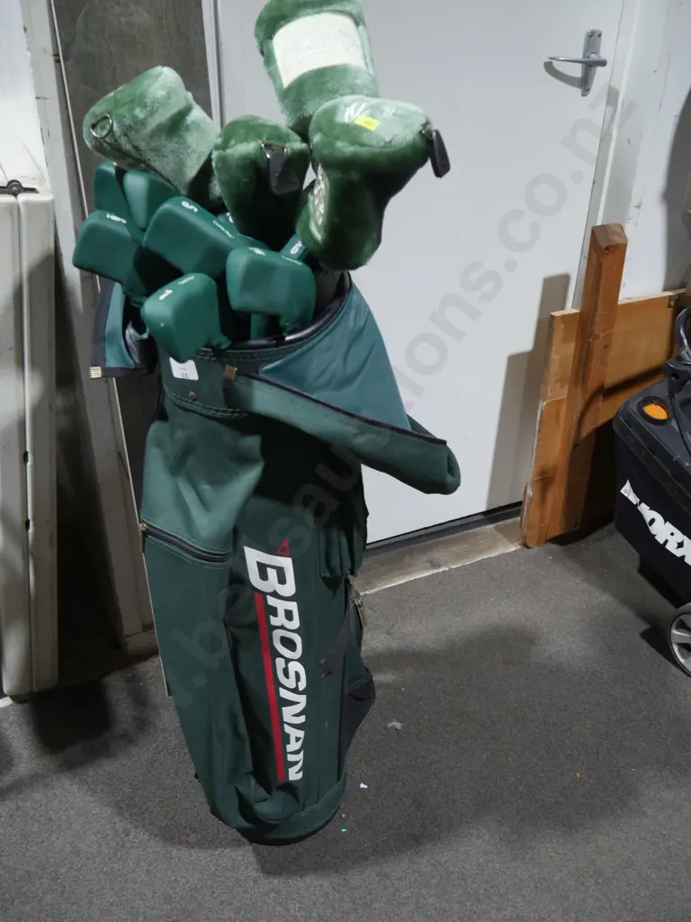 Golf bag and clubs Image 1++
