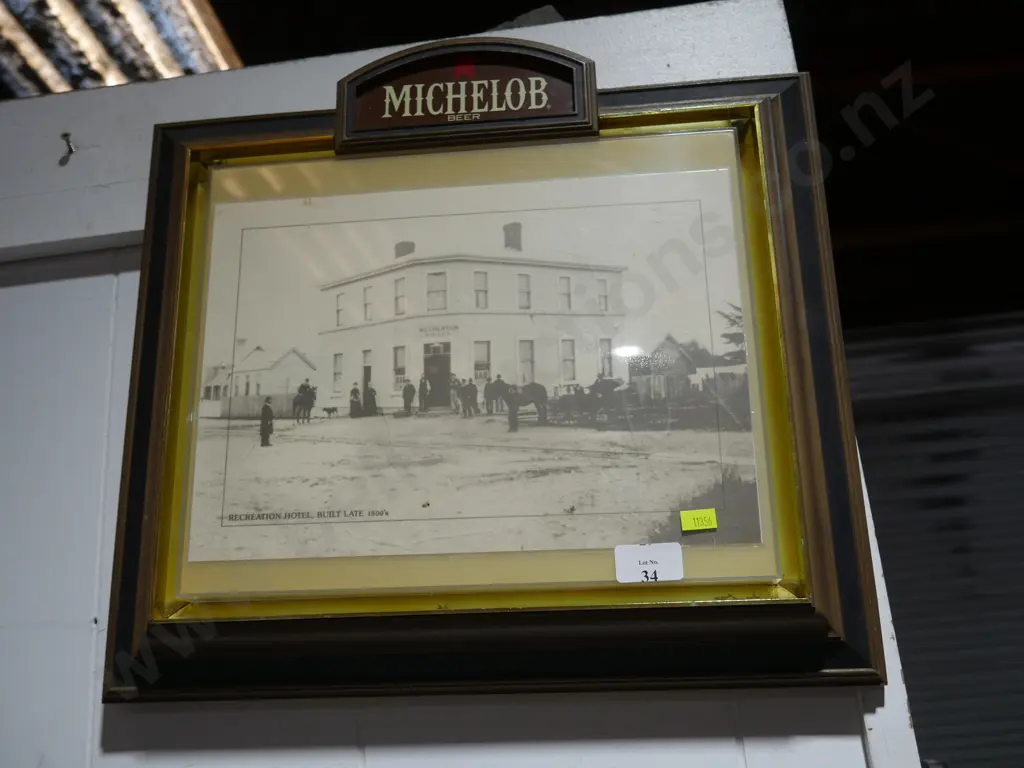 Michelob Beer framed Recreational Hotel photo Image 1++