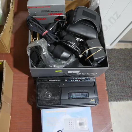 Cassette recorder, radio cassette player etc