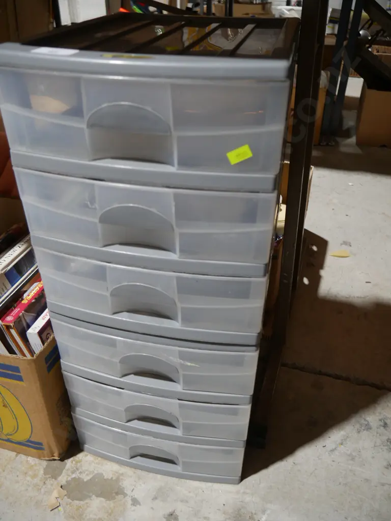Two sets of hobby storage drawers Image 1++