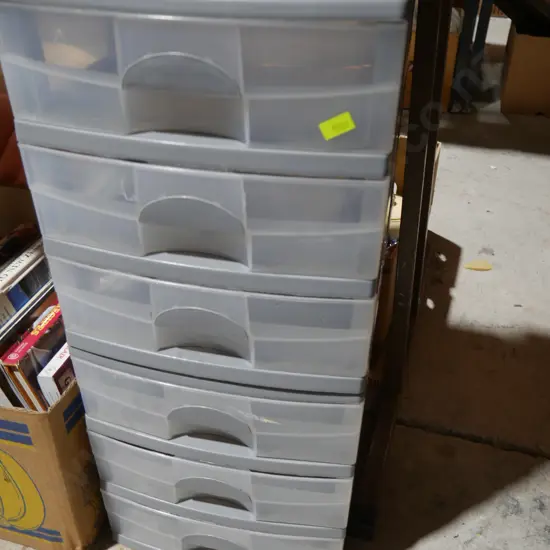 Two sets of hobby storage drawers