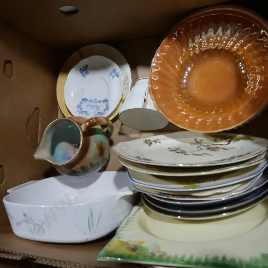 Assorted china