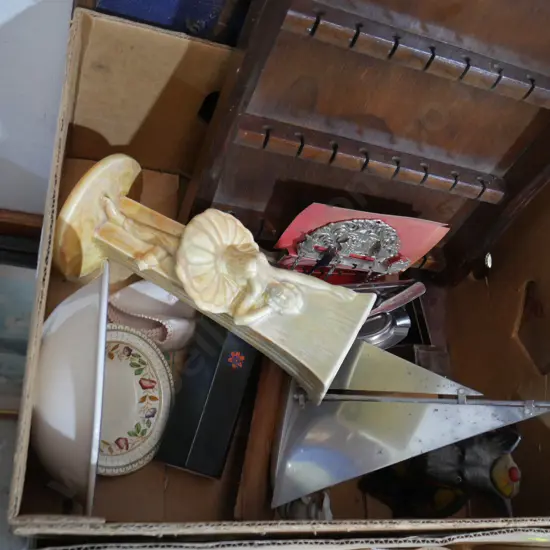 Souvenir teaspoons display racks etc