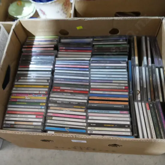 Box of CDs