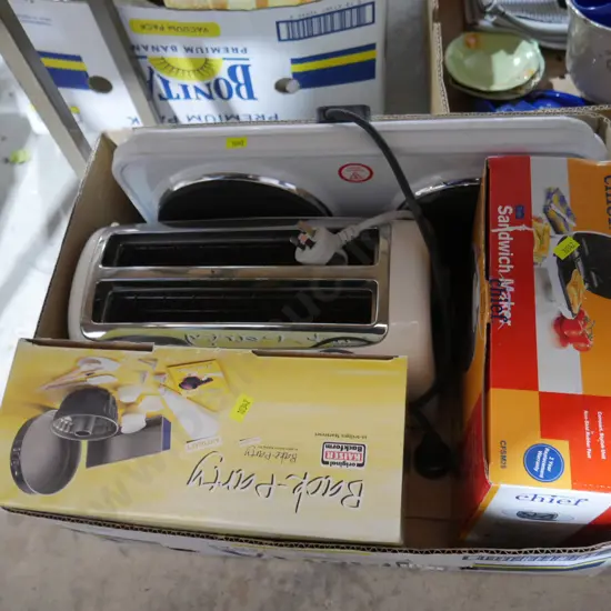 Sandwich maker, toaster etc