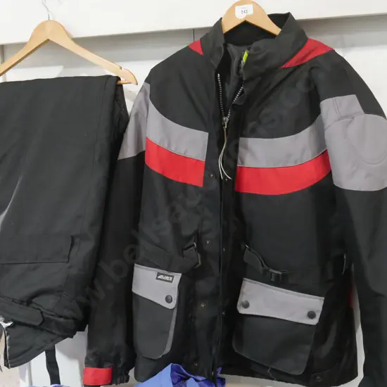 Motorcycle pants and jacket