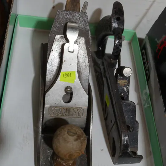 Two wood planes