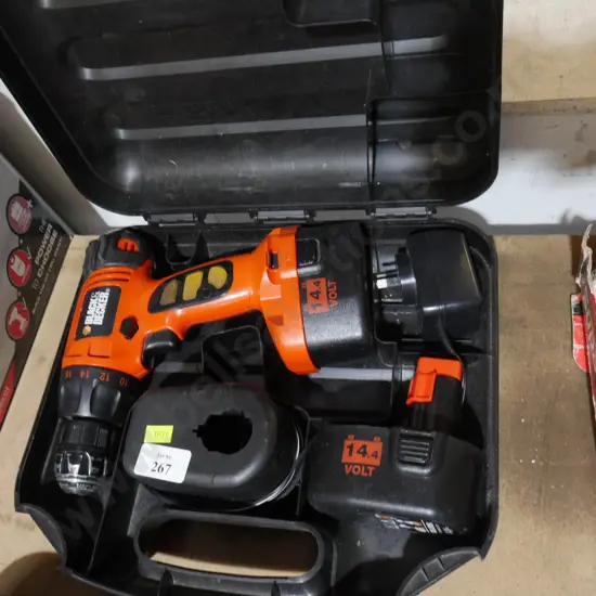 Black & Decker battery drill