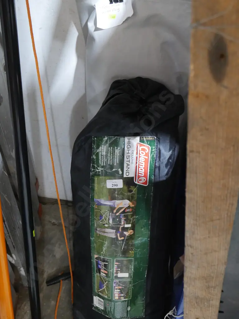 Coleman camping stand and tent Image 1++