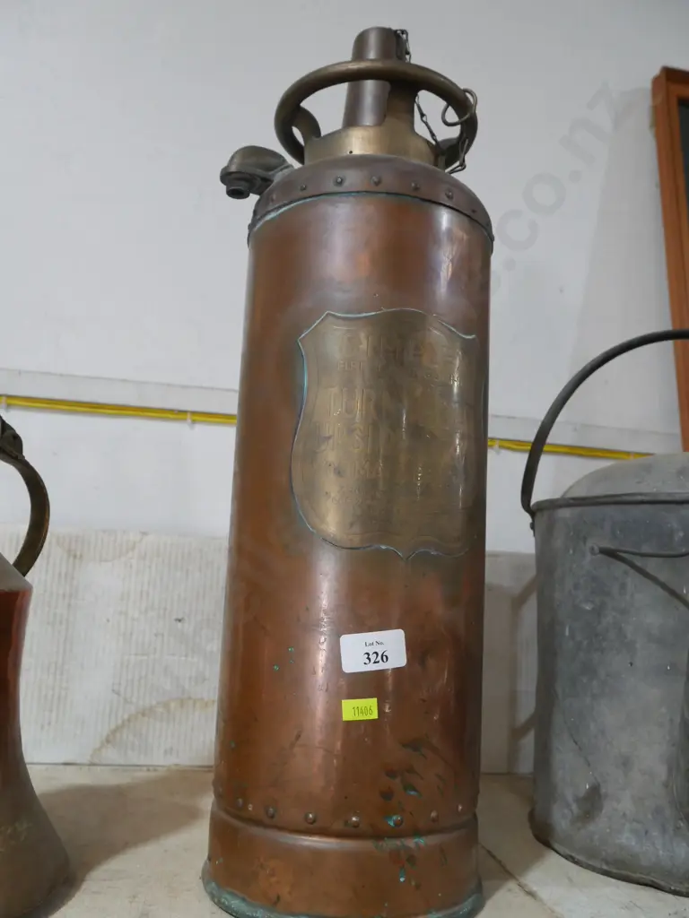 Copper fire extinguisher Image 1++