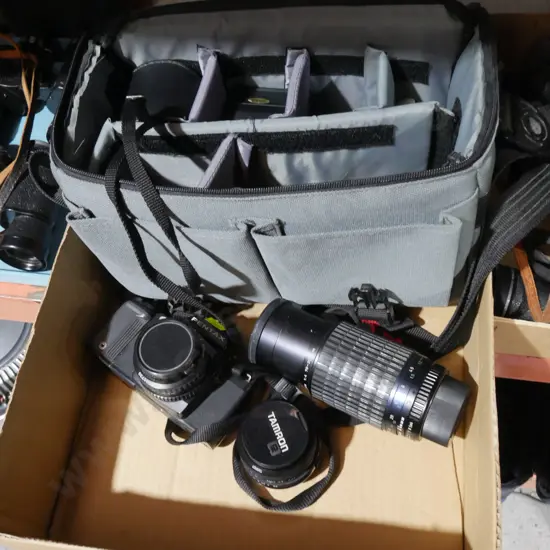 Pentax camera and lenses