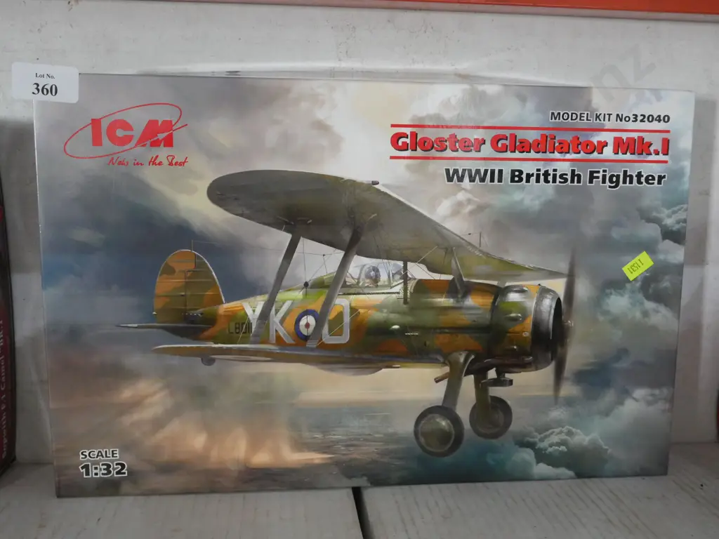 Gloster Gladiator MK.1 model kitset Image 1++
