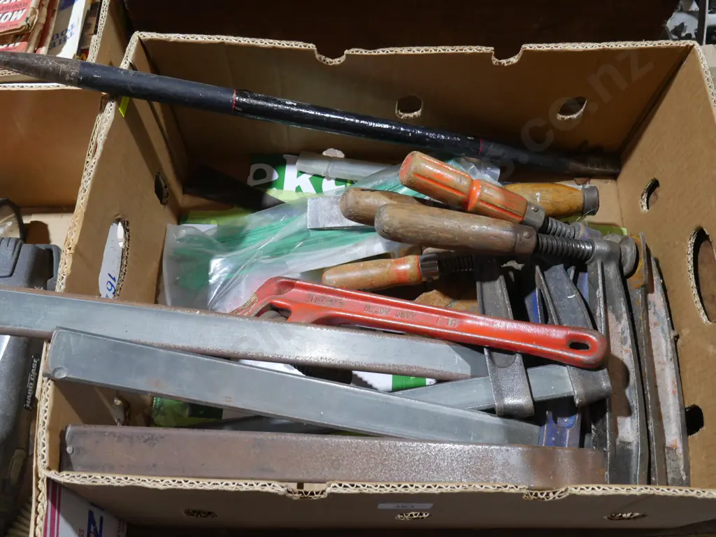 F clamps etc Image 1++