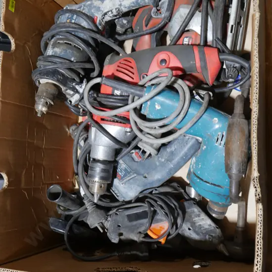 Assorted power tools