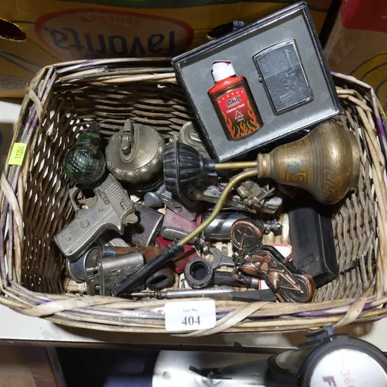 Cigarette lighters etc