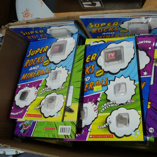 Super rocks in minerals books