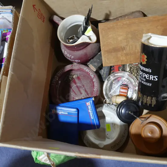 Alcohol related items etc