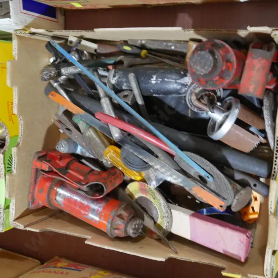 Assorted workshop tools