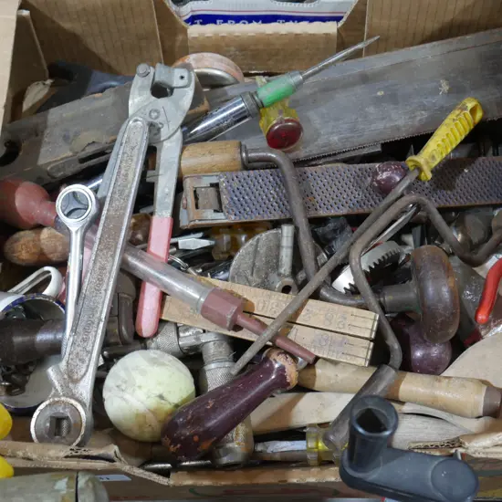 Assorted workshop tools