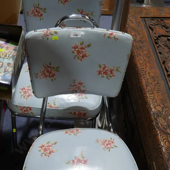 2 retro kitchen chairs