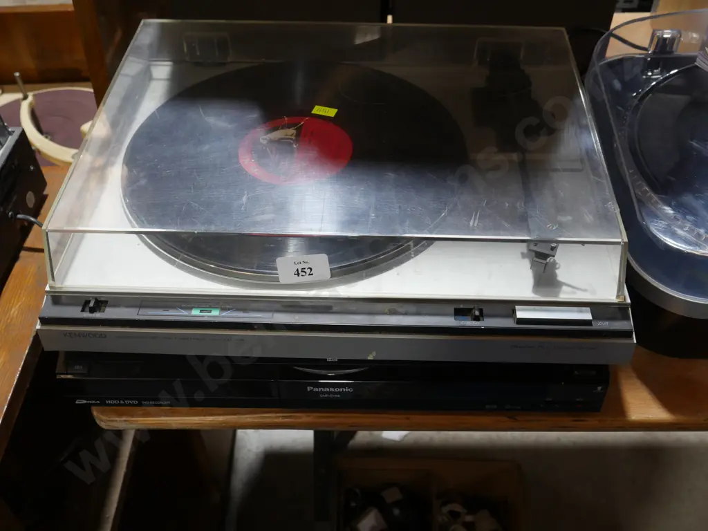 Kenwood record player Panasonic DVD Image 1++