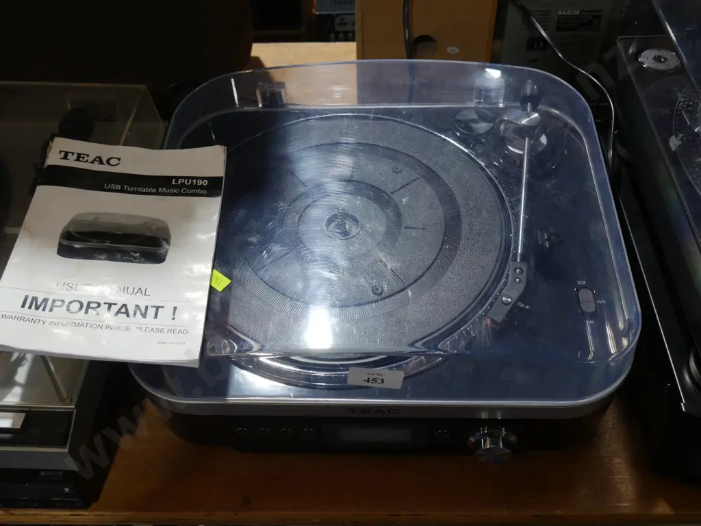 Tek turntable music combo Image 1++