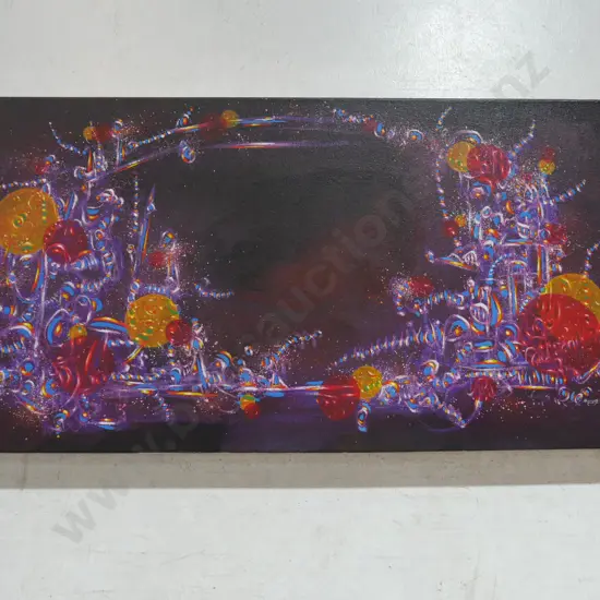 Keith Morant Christchurch oil painting "Saraband"