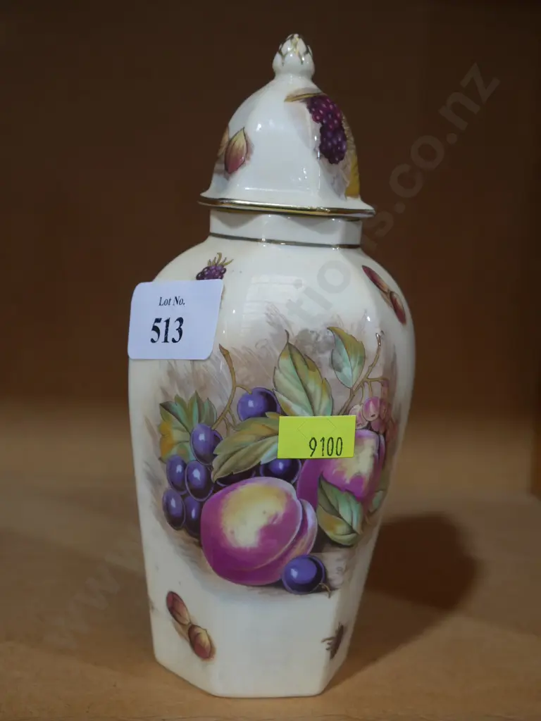 Ainsley lidded vase Image 1++