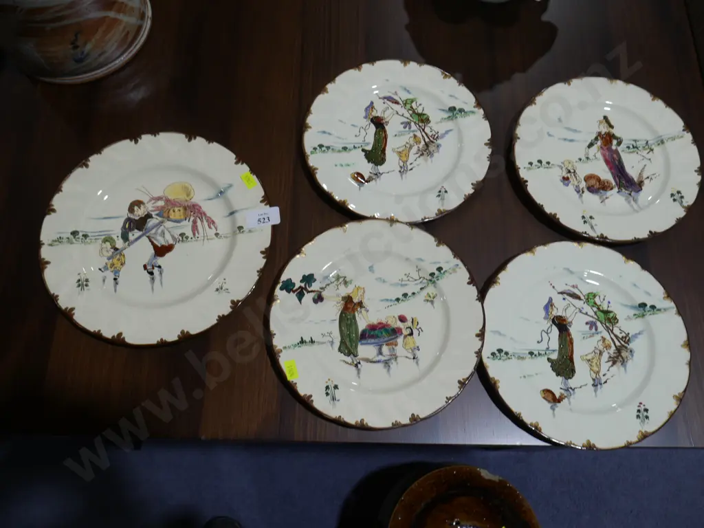 Creil Montereau plates Image 1++