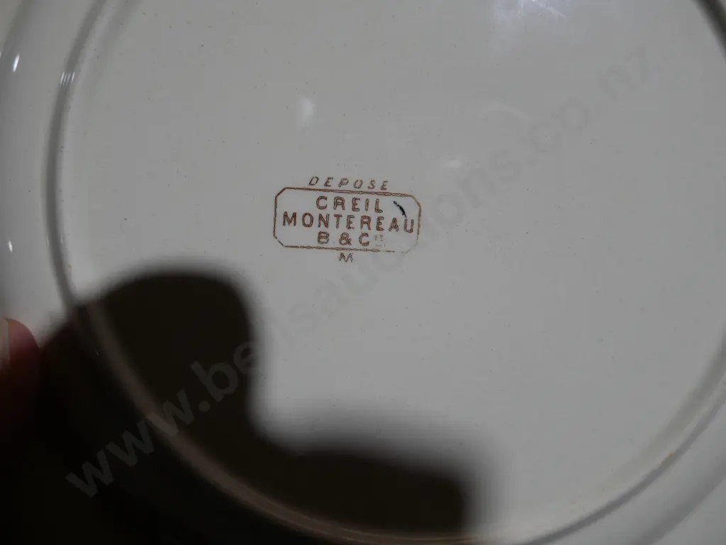 Creil Montereau plates Image 1++