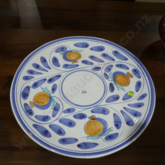 Italian pottery platter