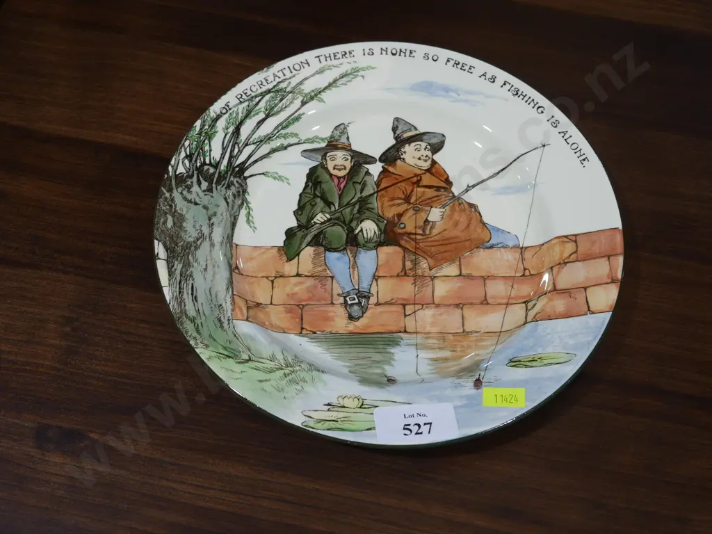 Royal Doulton the Gallant fishers plate Image 1++