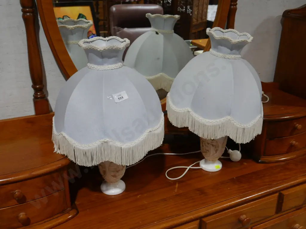 Pair of table lamps Image 1++