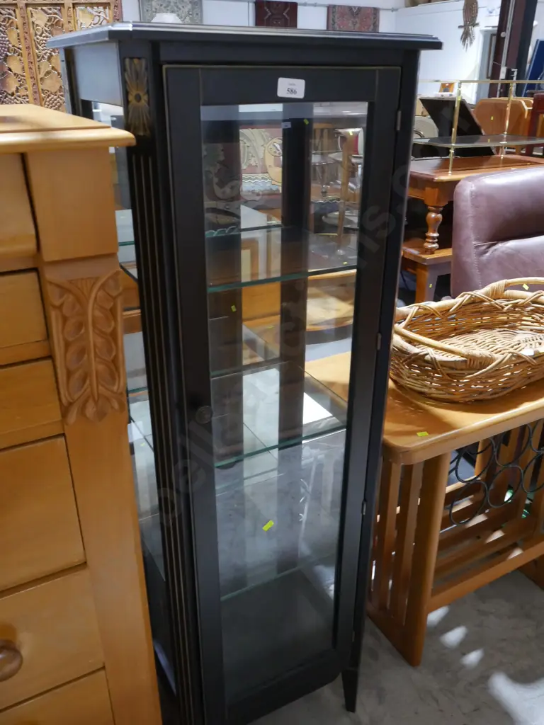 Black display cabinet Image 1++
