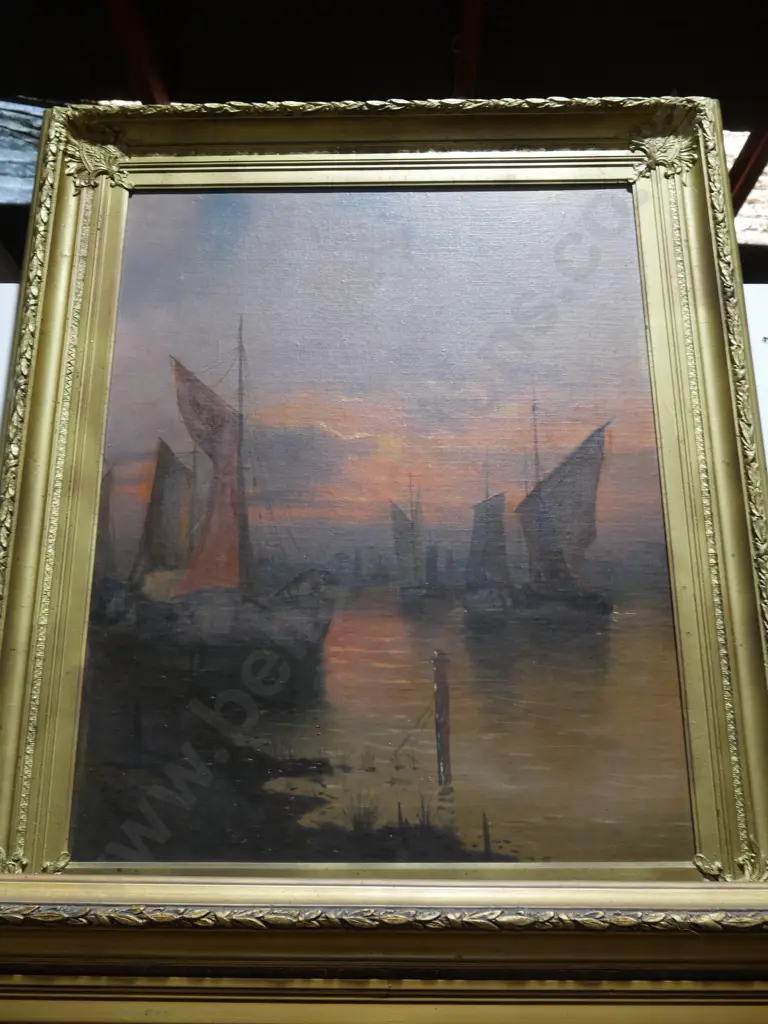 Two framed oil paintings Image 1++