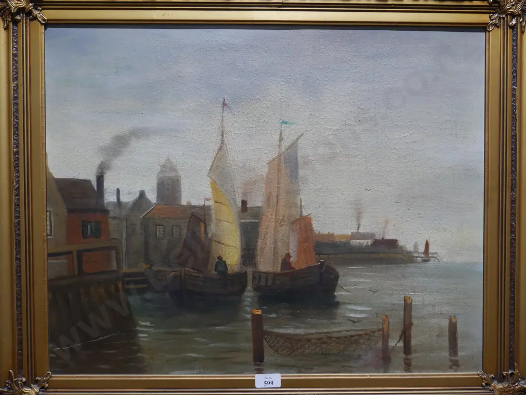 Two framed oil paintings Image 1++