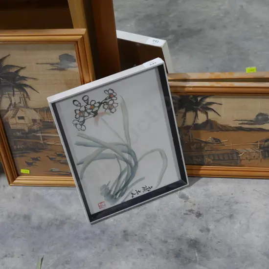 Three Oriental artworks