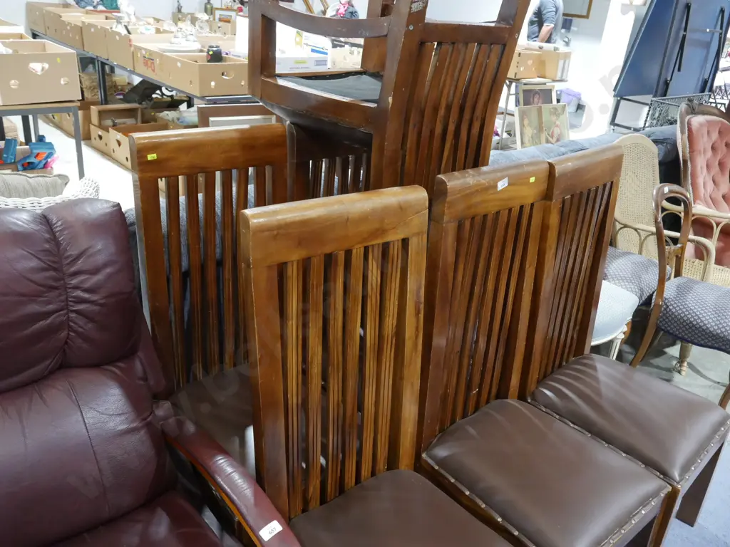 Set of 7 dining chairs Image 1++