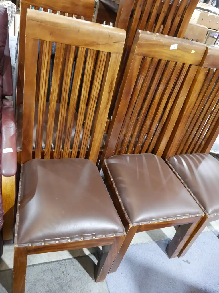 Set of 7 dining chairs Image 1++