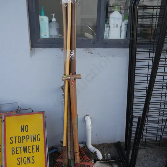 Assorted garden tools