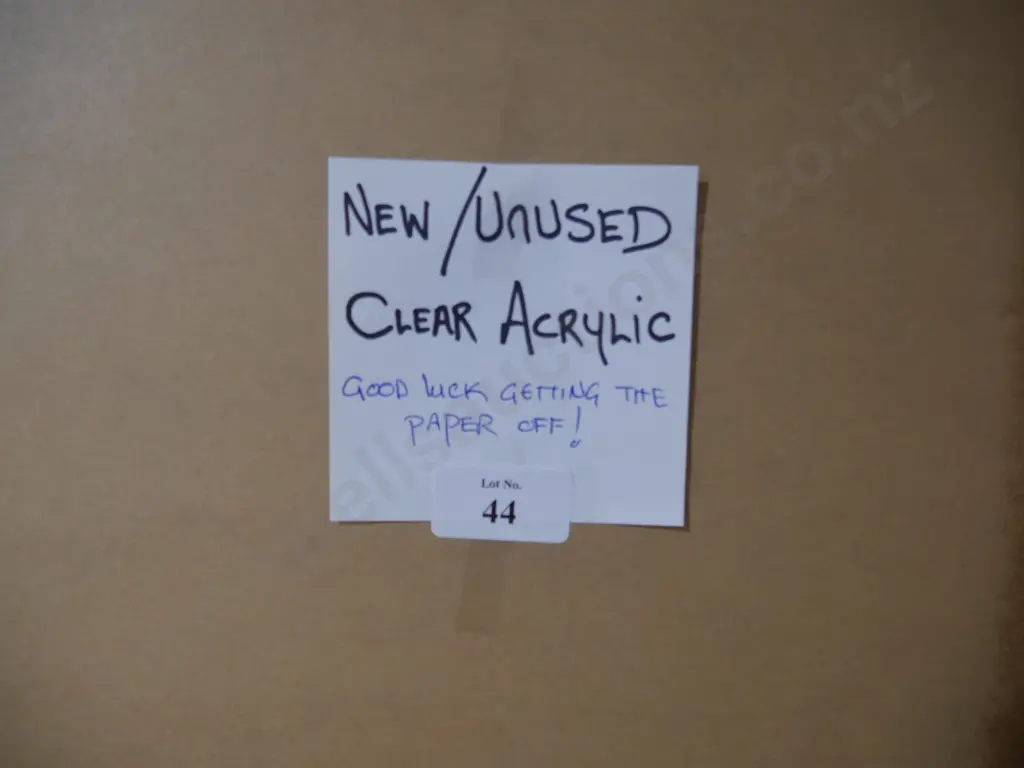 Clear acrylic panel Image 1++