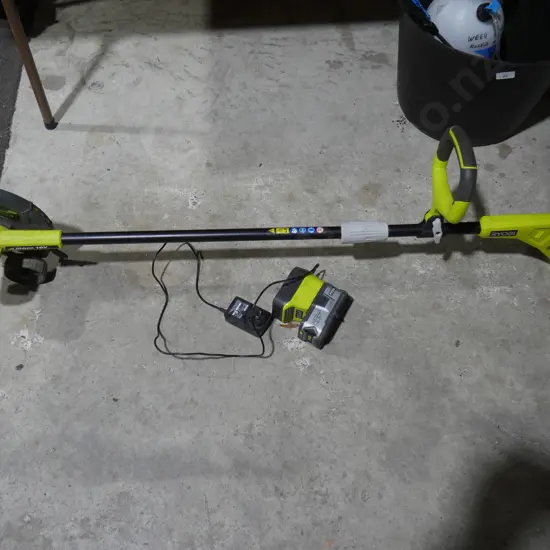 Ryobi cordless edger