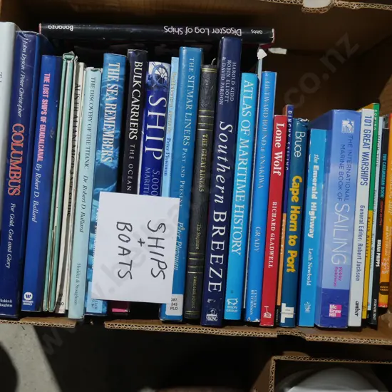 Ships/boats books