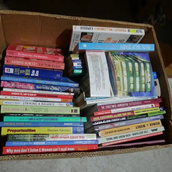 Box of books