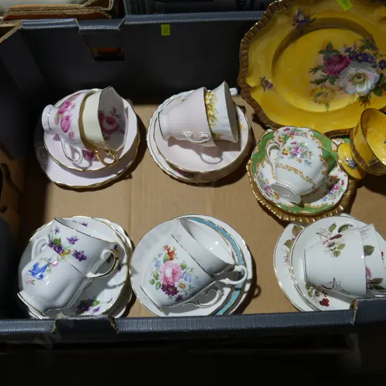 Cups and saucers