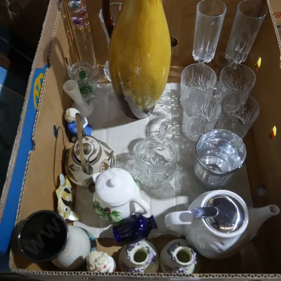 Glassware etc