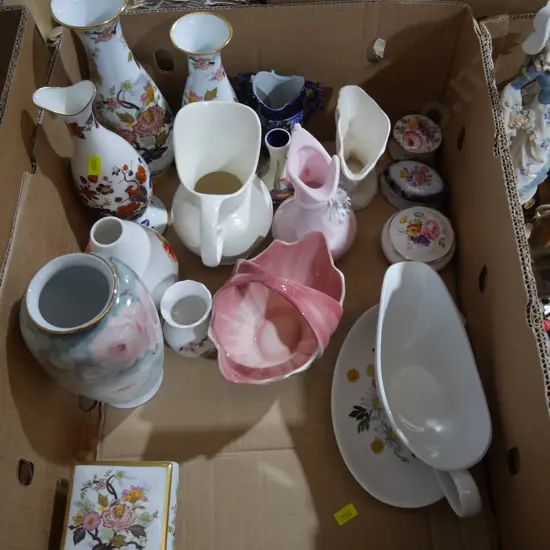 Vases etc